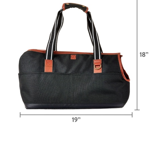 Vibrant Life Pet Tote Bag Carrier for Small Dogs & Cats 16 lbs  16” x 10” BNWT - Picture 4 of 15